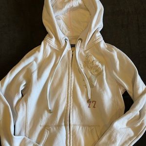 American Eagle hooded zip-up jacket. Size XS